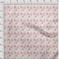 thumbnail image 4 of oneOone Georgette Viscose Light Pink Fabric Floral Dress Material Fabric Print Fabric By The Yard 42 Inch Wide, 4 of 5