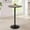 Black, variant on NiamVelo Round Dining Table Anti-Slip with Hydraulic, Black