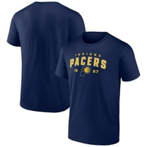 Men's Navy Indiana Pacers Rebel Logo T-Shirt