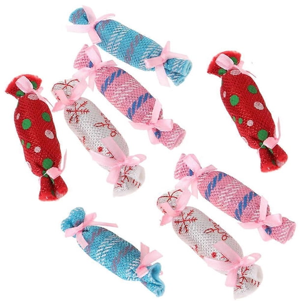 8 Pcs Candylab Toys Kitten Licking Catnip Toy Kitten Playing Toy Cat Pet Toy Cat Fun Toy