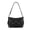 Black, variant on Wrangler Shoulder Bag for Women Denim Canvas Small Hobo Purse with Stitched Detail & Back Zipper Pocket, Tan