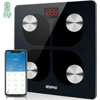 Renpho USB Rechargeable Body Weight Smart Digital Scale