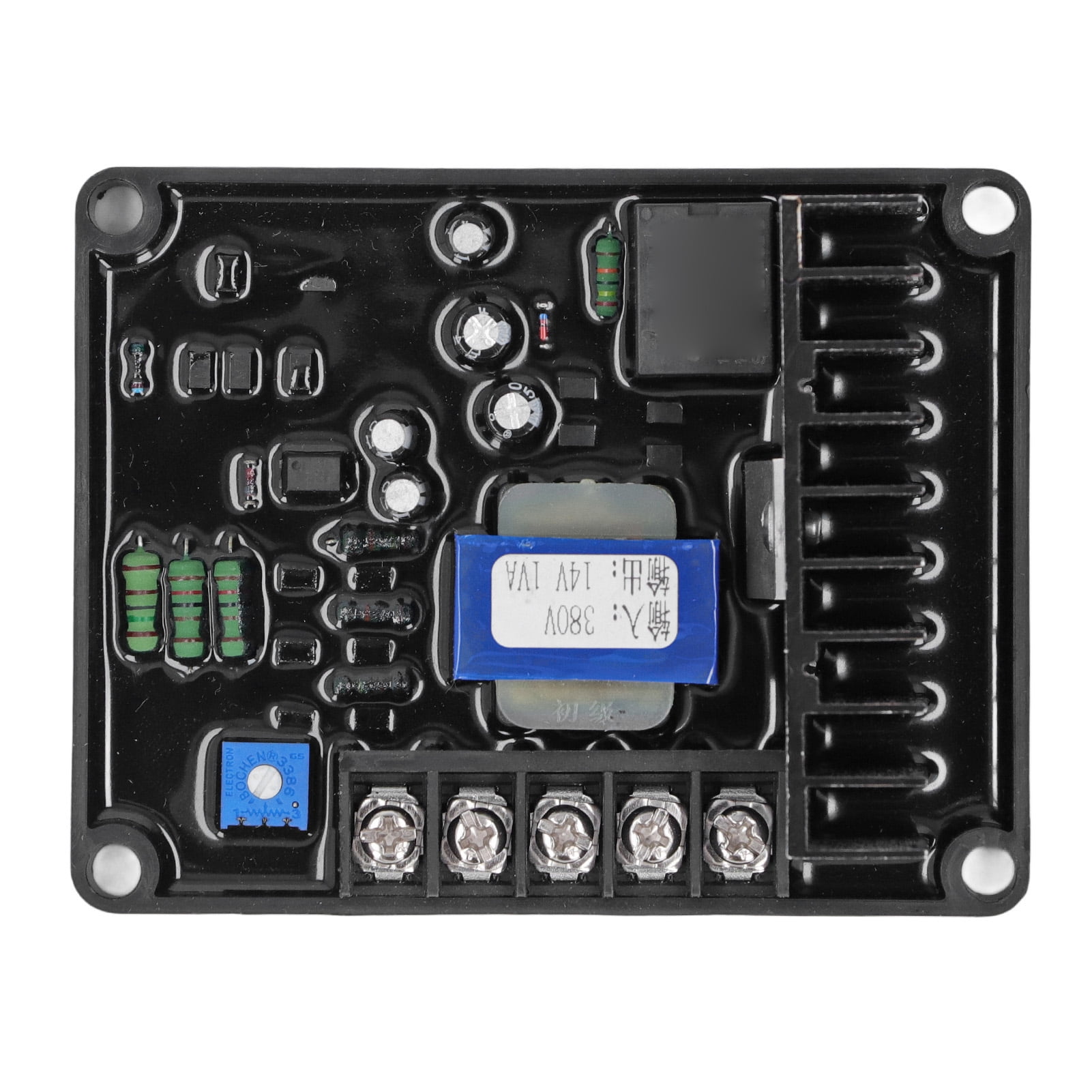 Régulateur De Tension Automatique Pour Générateur - Entrée 380V Sortie 14V - Boîtier ABS Compact - Système D'Excitation - 11