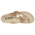 thumbnail image 3 of Mephisto Womens Helen Metallic Leather Sandals, 3 of 4