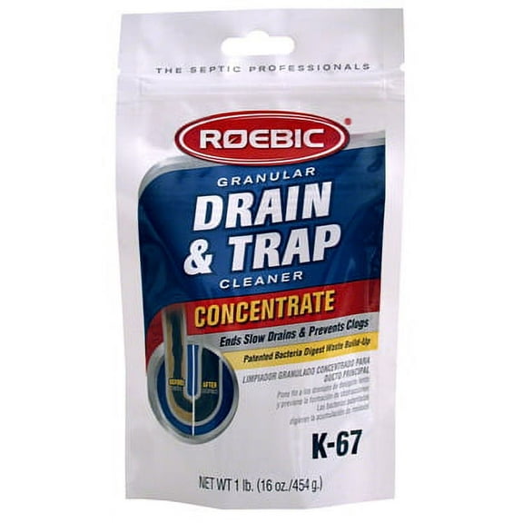 16 OZ Concentrate Bacterial Drain & Trap Cleaner Special Bacterial Enz, Each
