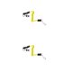 thumbnail image 2 of Naiovety Cuerda de remo para canoa, accesorio de fijación firme profesional, paletas antipérdida, cuerdas de resorte, herramienta de seguridad Flexible Amarillo 2piezas Naiovety CBP203780, 2 of 6