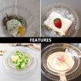 thumbnail image 4 of MasteelfCA 1pcs Dessert Plate Fruit Plate Salad Plate Food Container Household Tableware, 4 of 7