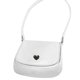 thumbnail image 3 of Bolso de hombro elegante de cuero PU blanco ligero y de diseño moderno para mujer, 3 of 8