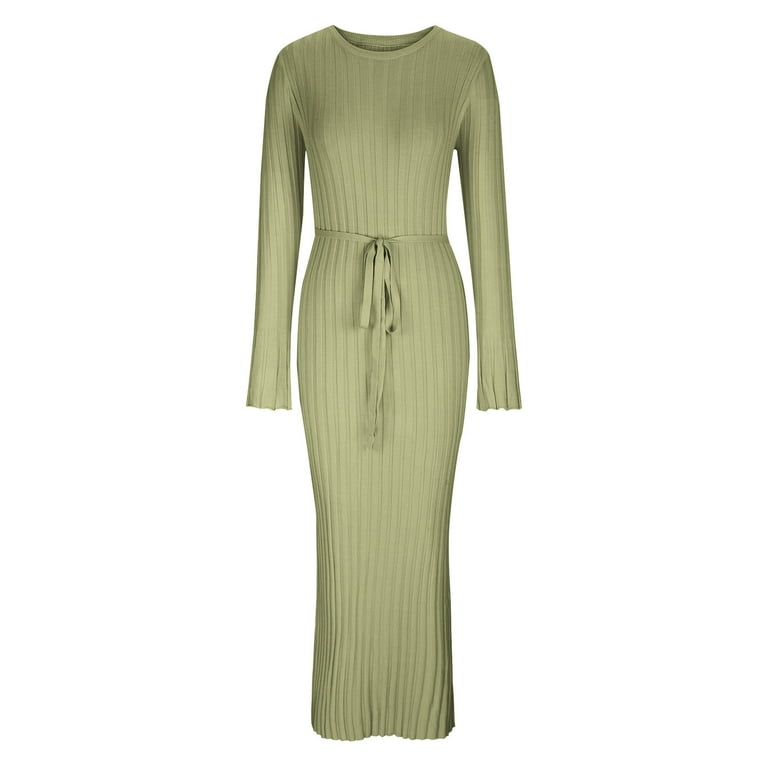 openwork knit dress Openwork Long Sleeve Knit Dress – Charming Charlie main image 0