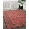 thumbnail image 2 of Ahgly Company Indoor Rectangle Traditional Copper Red Pink Persian Area Rugs, 8' x 10', 2 of 6