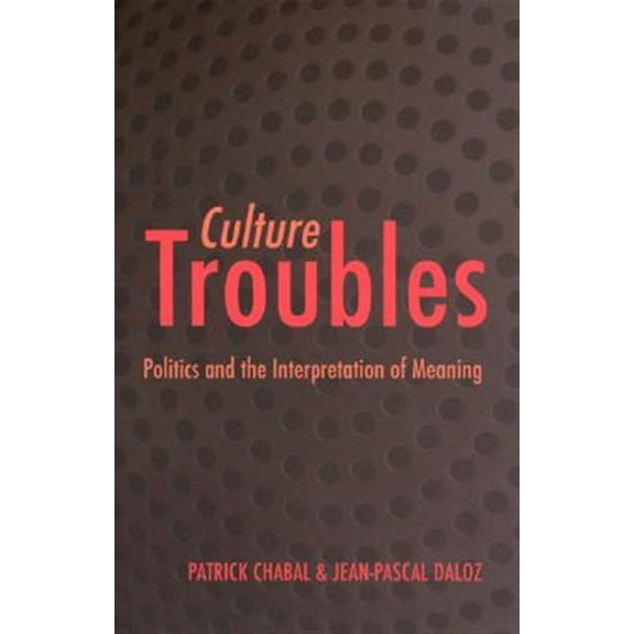 Pre-Owned Culture Troubles : Politics and the Interpretation of Meaning (Paperback)