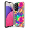 thumbnail image 3 of MUNDAZE Samsung Galaxy A53 Hippie Tie Dye Colorful Roses Double Layer Phone Case Cover, 3 of 5