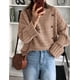 thumbnail image 2 of Suéter PRETTYGARDEN Otoño 2025 Cuello Redondo con Botones Caqui Talle S, 2 of 5