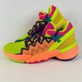 thumbnail image 2 of Ad-id-as FX4488 D.O.N. Issue 2 Mens 8.5 Basketball Sneakers Shoes Multi-color, 2 of 6
