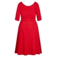 thumbnail image 5 of City Chic Women's Plus Size Cute Girl Elbow Sleeve Dress, 5 of 6