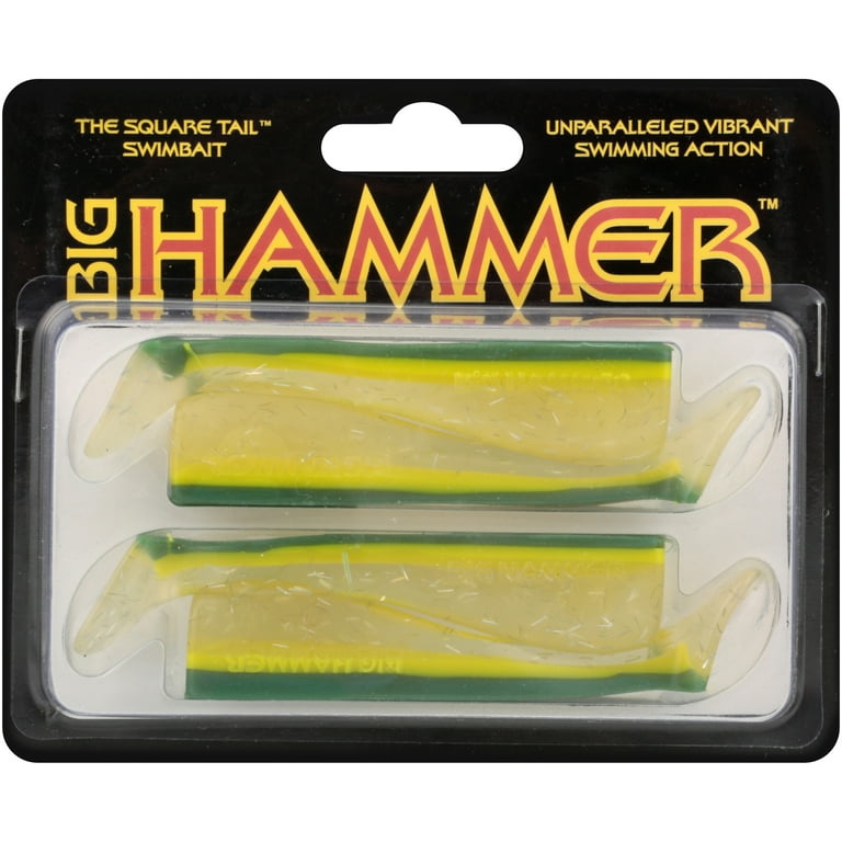 Big Hammer Sunrize 4 Swimbait 109 Sexy Smelt, Soft Baits