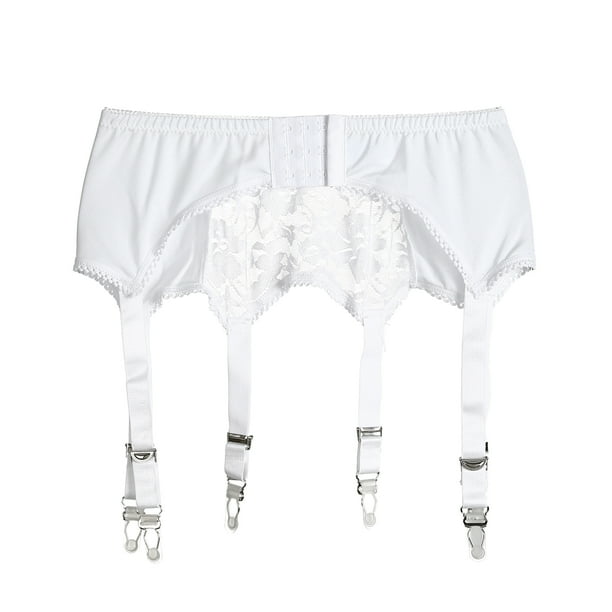 TFFR Women' s Sexy Lace Six Claw Garter Adjustable FemaleThighHighs