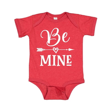 

Inktastic Valentine Cute Be Mine Arrow Gift Baby Boy or Baby Girl Bodysuit