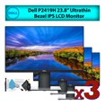 thumbnail image 1 of Dell 24" (p2419h) ultramince ips lcd ordinateur (3-Pack) Budget Bundle, 1 of 7