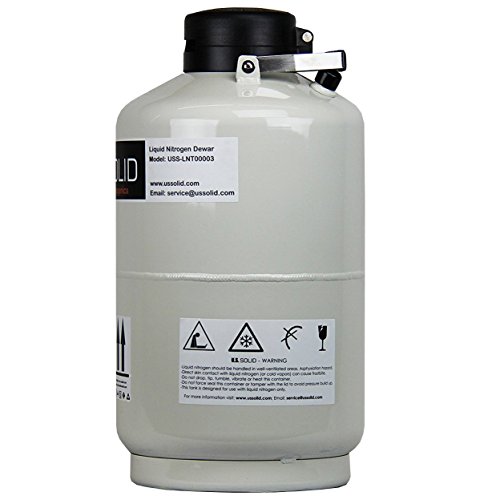 10 L Cryogenic Container Liquid Nitrogen Ln2 Dewer Tank With Straps From U S Solid Walmart Com Walmart Com