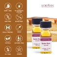 thumbnail image 5 of LorAnn Butter Rum Super Strength Flavor - Twin Pack of 1 Dram Bottles (.125 fl oz) - Candy, Confections & Baking, 5 of 6
