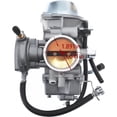 thumbnail image 2 of ICHTHYOSAUR Carburetor Replacement for Yamaha Grizzly 660 2002 2003 2004 2005 2006 2007 2008 Carb with Fuel Gas Petcock Valve, 2 of 5