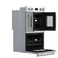 thumbnail image 6 of Forno Asti 30-Inch Double Electric Wall Oven with Upper French Doors in Stainless Steel, 7.36 cu. ft. Dual True Convection, 7,200W, Air Fry, Sous Vide, Self-Clean, 6 of 10