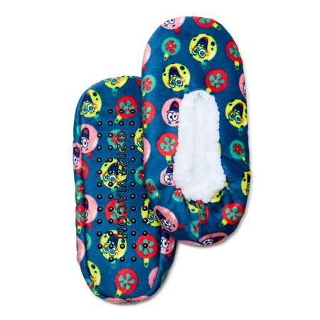 SpongeBob SquarePants Holiday Women's Slipper Socks, 1-Pack, One Size