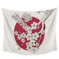 thumbnail image 1 of Japanese Kitchen Sakura Texture Tapestry Wall Hanging Boho Tapestry Wall Home Bedroom Living Room Decor Hanging Cloth, 1 of 1