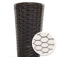 thumbnail image 6 of Vinyl Coated Chicken Wire, 1" x 48" x 150', Black, 6 of 8