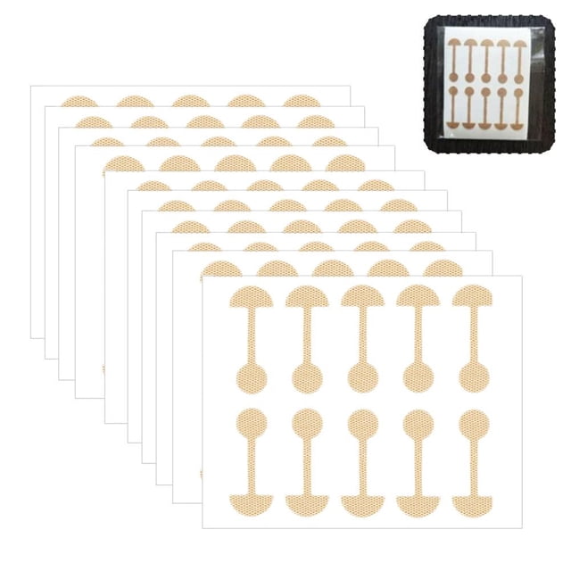 Small Dumbbell Nose Patch Improves Sunken Flat Noses Breathable Non-stuffy
