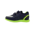thumbnail image 3 of TENIS CASUALES COQUETA NIÑO AZUL MARINO VERDE TEXTIL 159301E LEON 159301Ep, 3 of 3