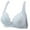 Light Blue, variant on CFLVAEK Nursing Bras for Women Ultra Comfort Wireless Seamless Maternity Bra Lightly Lace Front Closure Bralette for Pregnancy Push Up Nursing Bras Pink S