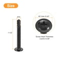thumbnail image 2 of Uxcell Phillips Head Self Tapping Screws, 50Pcs #10x1-1/2" Sheet Metal Screw, 2 of 4