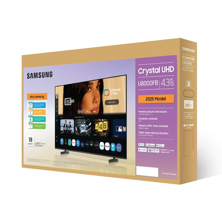 Samsung UN43U8000FBXZA 43