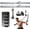Gray, variant on Vidor Resistance Band Wall Mounted Anchors - Heavy Duty Wall Anchor for Resistance Bands, Workout Wall Anchor with Aluminium Bracket for Home Gym Cable Machine & Fitness (2 Rails and Grey Resistance