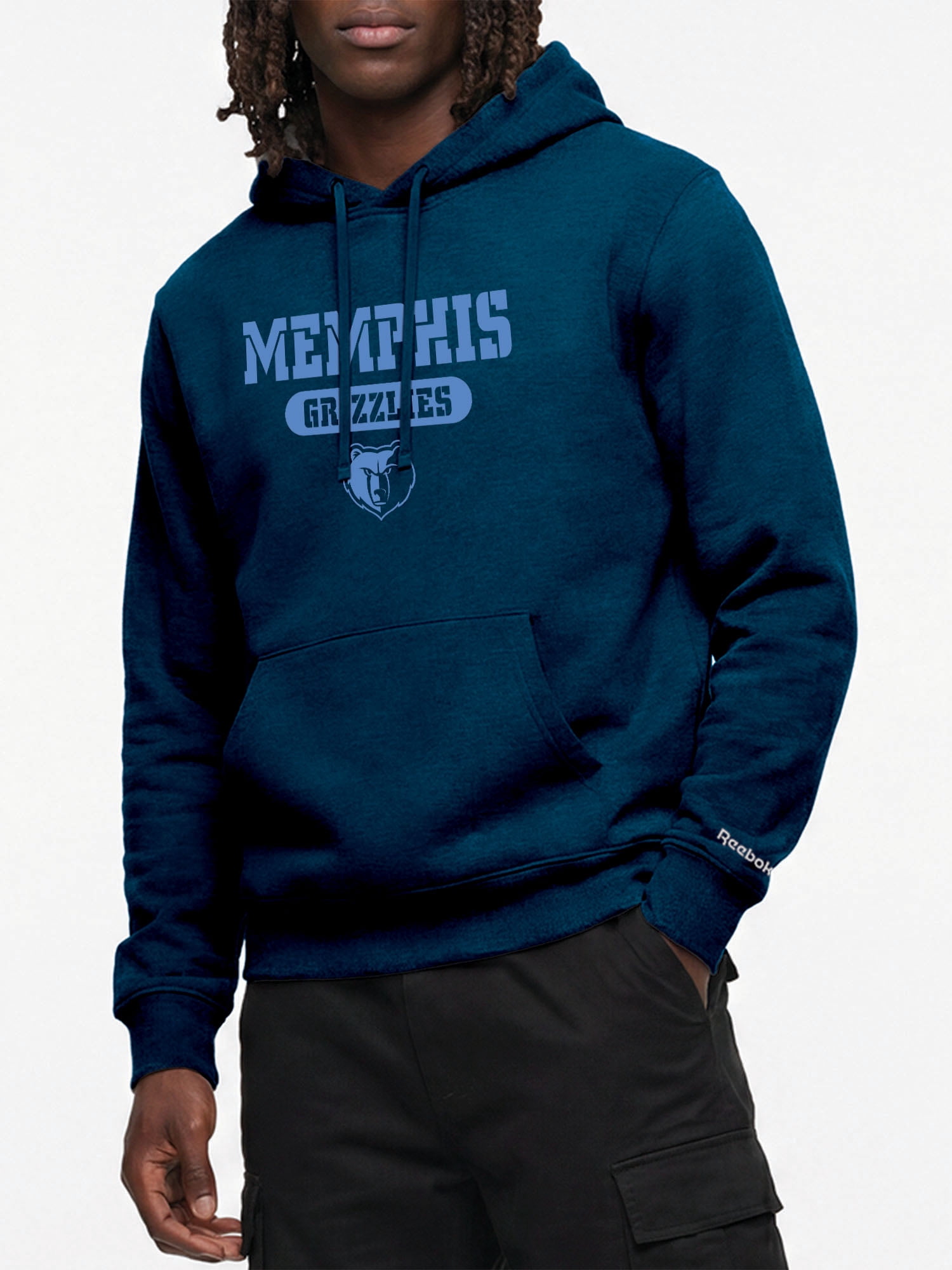 Memphis Grizzlies Reebok Mens Hooded Sweatshirt