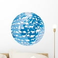 thumbnail image 1 of World Wildlife Wall Mural by Wallmonkeys Peel and Stick Graphic (18 in W x 18 in H) WM116332, 1 of 4