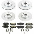 thumbnail image 2 of PowerStop Front and Rear Geomet Coated Brake Rotor and Pad Kit Fits: MAZDA Select Models CRK6966, 2 of 5