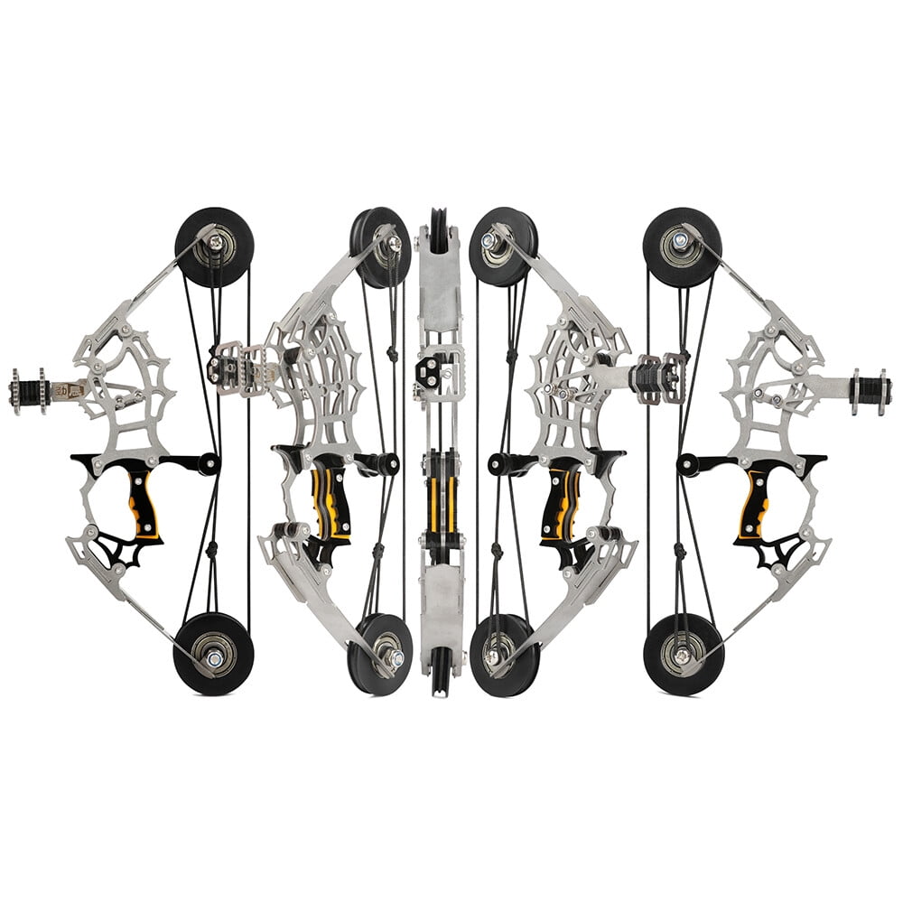 8.9" Mini Pocket Compound Bow Arrow Set Shooting Target Kid Gift Toy Portablebow