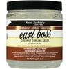 Aunt Jackie's Curls & Coils Shine Enhancing Jar Hair Styling Gel with Coconut Oil, 15 oz., Female
