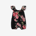 thumbnail image 5 of PatPat Family Matching Floral High Neck Halter Dress and Colorblock Stripe T-shirt Sets, Black, Baby Girl: 3-6M, 5 of 6
