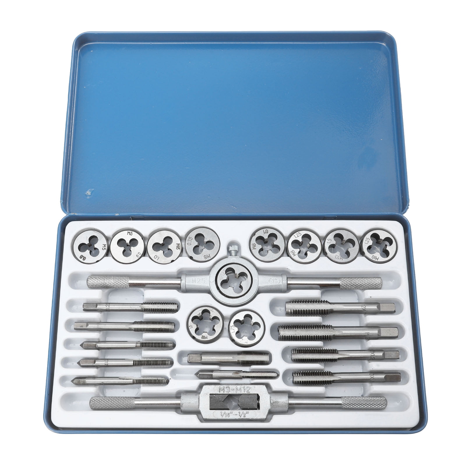 1 Set Alloy Steel Tap and Die Set Tap And Die Threading Tool Kit with