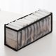 thumbnail image 3 of Organizador de cajones plegable Ropa interior Sujetador Corbatas de calcetines Bufanda Caja de almacenamiento Viaje Negro 11 Quejas Fanmusic Organizador de cajones plegable, 3 of 7
