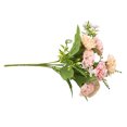 thumbnail image 3 of Ramo de clavel artificial simulación floral decoración hogar oficina decoración tela flor falsa, rosa tholdsy HA8723-01B, 3 of 6