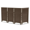 thumbnail image 6 of Suncast Backyard Garden Patio Panel Fence, Java, Four panel, 23 in. Wide, 2 in. Deep and 44 in. Tall, 6 of 8