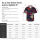 thumbnail image 5 of Balery Roses Skulls Camisas hawaianas de manga corta para hombre, camisas playeras de corte holgado, camisas de vacaciones con botones,Large, 5 of 7