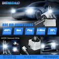 thumbnail image 4 of For Chevrolet Impala 2014-2020 D3S HID Headlight Bulbs High&Low Beam 70W 9000LM 6000K Super Bright Plug & Play Pack of 2, 4 of 11