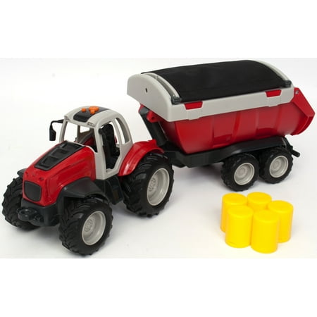 Adventure Force Af Tractor With Trailer.