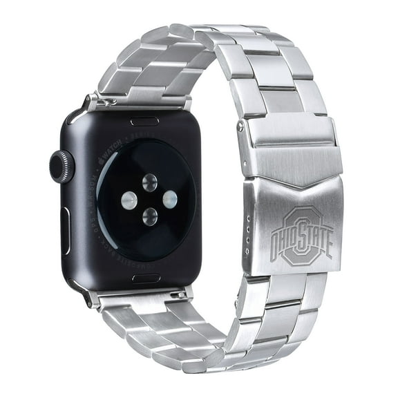 Buckeyes Executive Series Stainless Steel Watch Band for Apple Watch - 42/44/45/49mm(46mm Series 10) by Affinity Bands